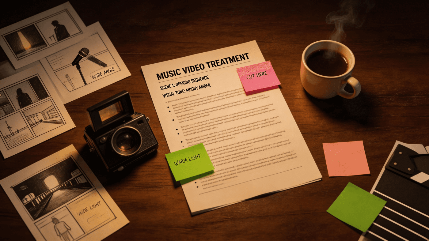 How to Draft a Music Video Treatment Fast: 60-Minute Workflow [2026]